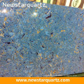 Newstar blue granite quartz slab tile